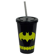 Batman Uniform 16 oz. Plastic Travel Cup